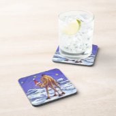 Camel Kerstmis Onderzetter (Rechterzijde)