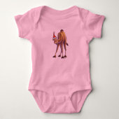 Camel Kerstmis Romper (Voorkant)