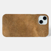 Camel-kleur lederen achtergrond Case-Mate iPhone case (Achterkant (horizontaal))