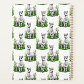 Camel lama Alpaca patroon ontwerp Planner (Achterkant)