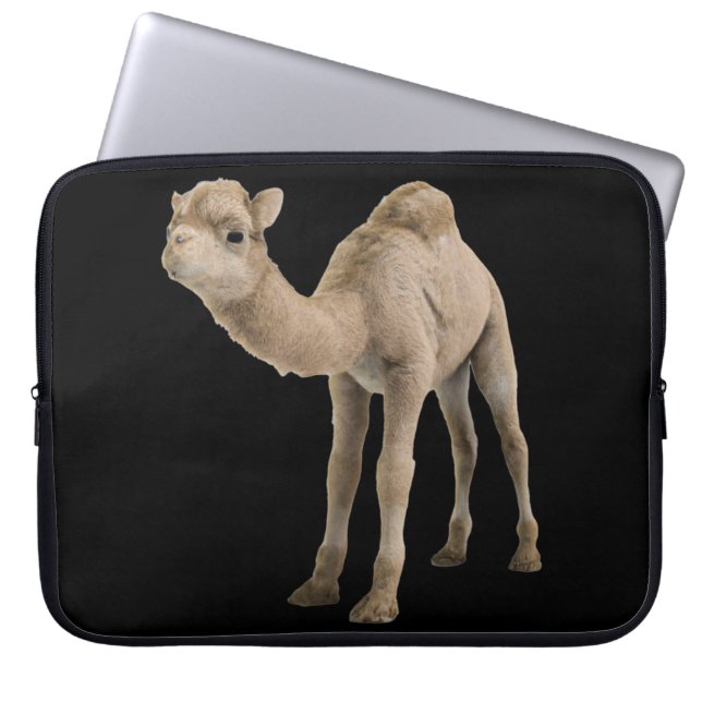Camel Laptop Sleeve (Voorkant)