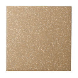 Camel Latte Tan Crackle Glaze Solid Color Tegel Tegeltje