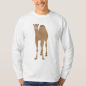 Camel Long hoes T-shirt (Voorkant)