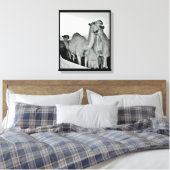 Camel Love Canvas Afdruk (Insitu (Slaapkamer))