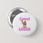 Camel Lover Ronde Button 5,7 Cm (Voorkant /achterkant)