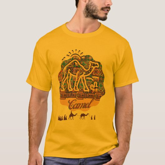 Camel Marokko T-shirt (Voorkant)