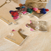 Camel met Pyramids Giza, Egypte Legpuzzel (Zijkant)