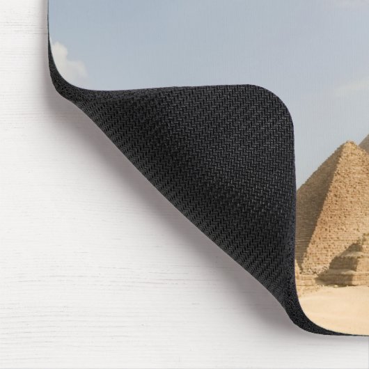 Camel met Pyramids Giza, Egypte Muismat (Hoek)