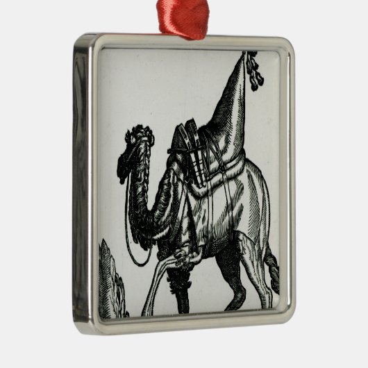 Camel Metalen Ornament (Rechts)