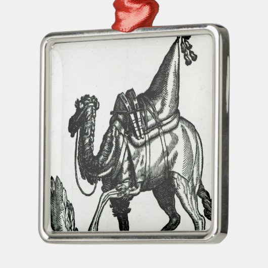 Camel Metalen Ornament (Links)