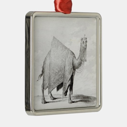 Camel Metalen Ornament (Rechts)