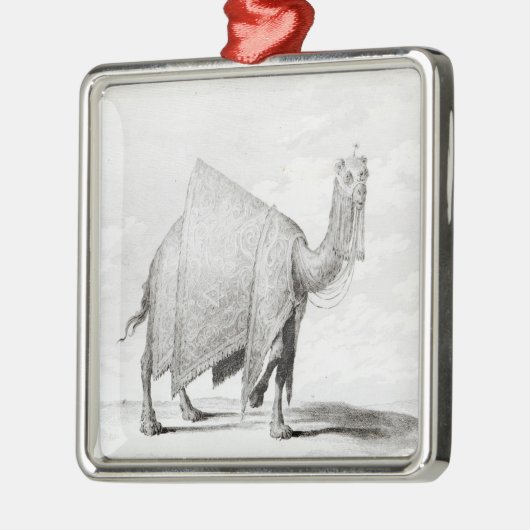 Camel Metalen Ornament (Links)