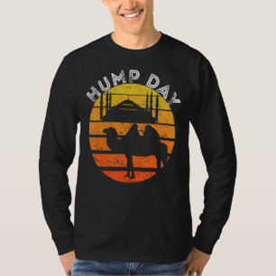 Camel Moskee Retro Sunset Hump Day Hump Day Camel T-shirt
