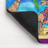 Camel Mum en Bub Mousepad Muismat (Hoek)