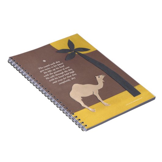 Camel notebookN Notitieboek (Rechterzijde)