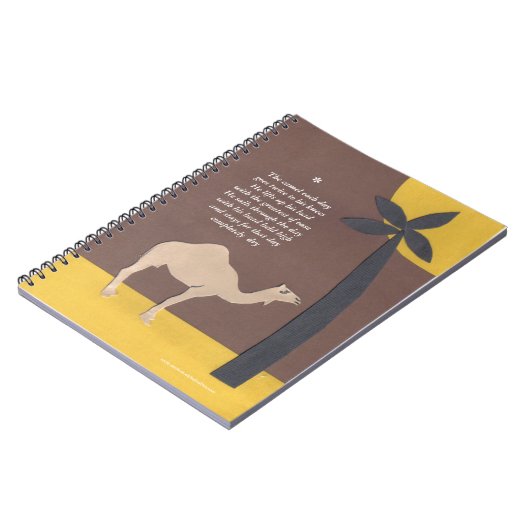 Camel notebookN Notitieboek (Linkerzijde)