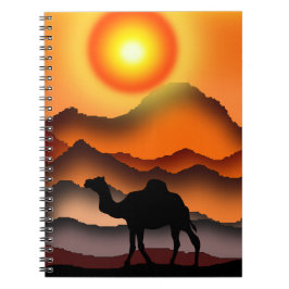 Camel Notitieboek Sunset Desert
