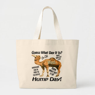 Camel op de beste dag voor verkoop Hump Day Grote Tote Bag