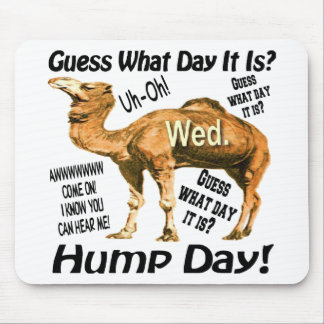 Camel op de beste dag voor verkoop Hump Day Muismat