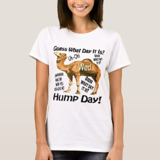 Camel op de beste dag voor verkoop Hump Day T-shirt