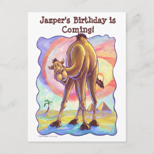 Camel Party Center Aankondigingskaart