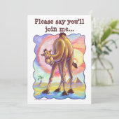 Camel Party Center Kaart (Staand voorkant)