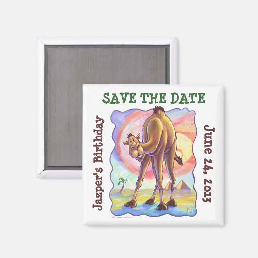 Camel Party Center Magneet (Voorkant / Achterkant)