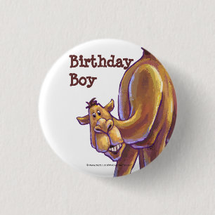 Camel Party Center Ronde Button 3,2 Cm