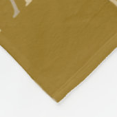 Camel Pattern Fleece Deken (Hoek)