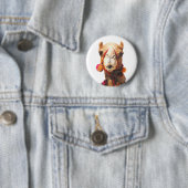 Camel Portrait Ronde Button 5,7 Cm (In situ)