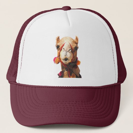 Camel Portrait Trucker Pet (Voorkant)