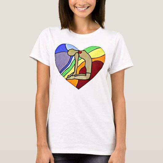 Camel Pose T shirt (Voorkant)