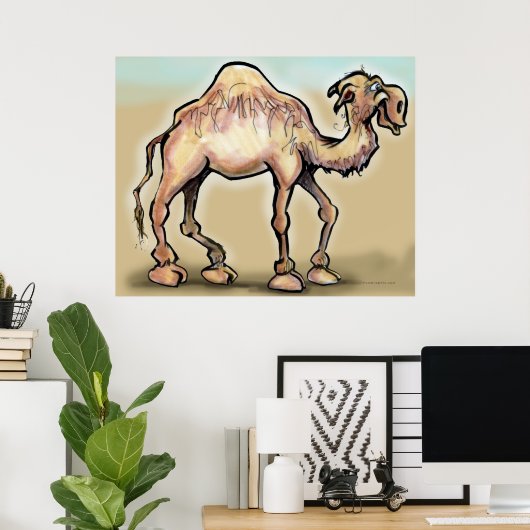 Camel Poster (Thuiskantoor)