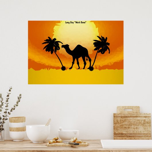 Camel Poster (Keuken)