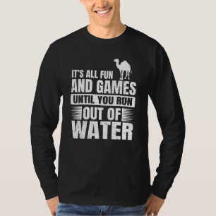 Camel Quote voor een melkventilator T-shirt
