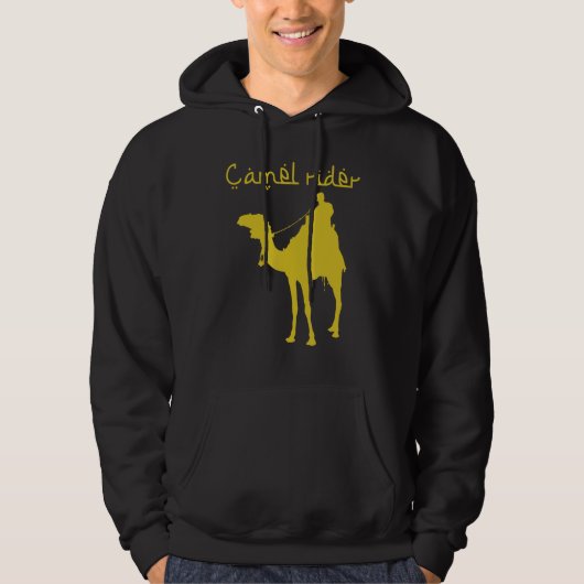 Camel Rider Shriner Sons of the Desert Masonic Fat Hoodie (Voorkant)