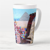 Camel Rides in Giza, Latte Mok (Rechterhoek)