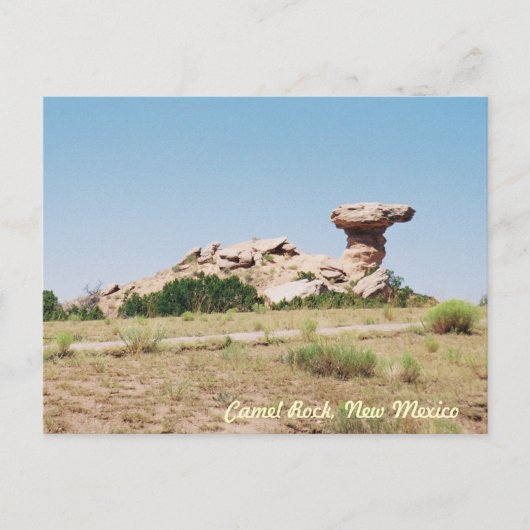 Camel Rock, New Mexico Briefkaart (Voorkant)