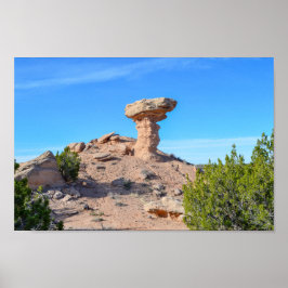 Camel Rock, New Mexico, in 2014 Poster