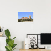 Camel Rock, New Mexico Poster (Thuiskantoor)