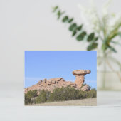 Camel Rock, New Mexico Poster Briefkaart (Staand voorkant)