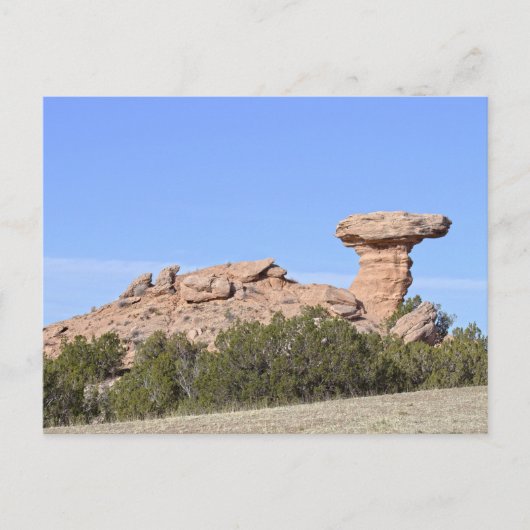 Camel Rock, New Mexico Poster Briefkaart (Voorkant)