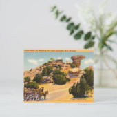 Camel Rock on Highway 285, Santa Fe, New Mexico Briefkaart (Staand voorkant)