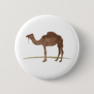 Camel Ronde Button 5,7 Cm