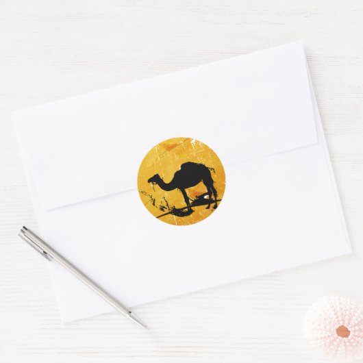Camel Ronde Sticker (Envelop)