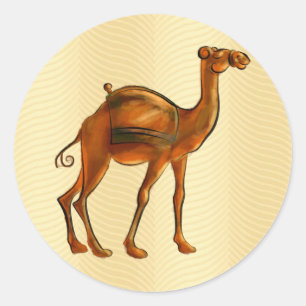 Camel Ronde Sticker