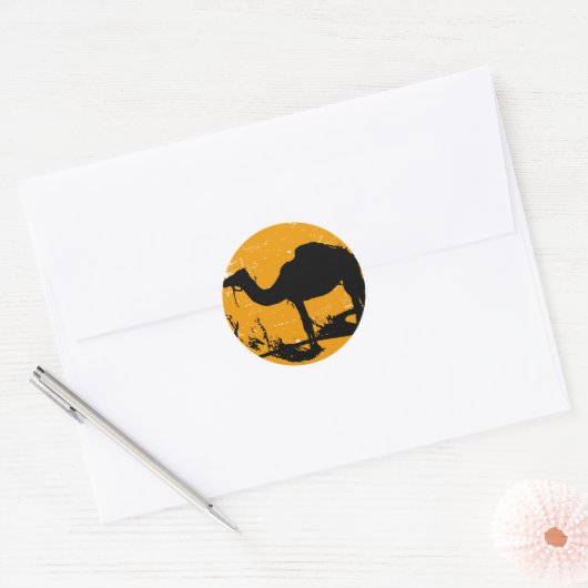 Camel Ronde Sticker (Envelop)