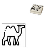 Camel Rubberstempel (Gestempeld)