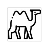 Camel Rubberstempel (Afrduk)