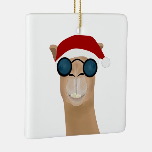 Camel Santa Ornament (Rechts)